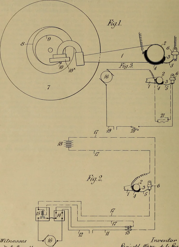 An illustration from [Graphophone patents], 1878, leaf 1011