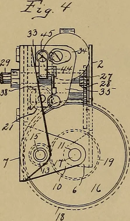 An illustration from [Graphophone patents], 1878, leaf 1027