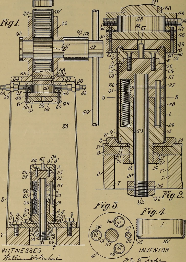An illustration from [Graphophone patents], 1878, leaf 1071