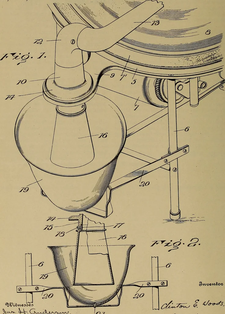An illustration from [Graphophone patents], 1878, leaf 1077