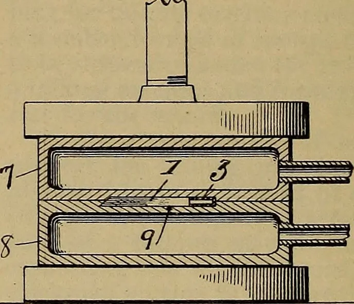 An illustration from [Graphophone patents], 1878, leaf 1085