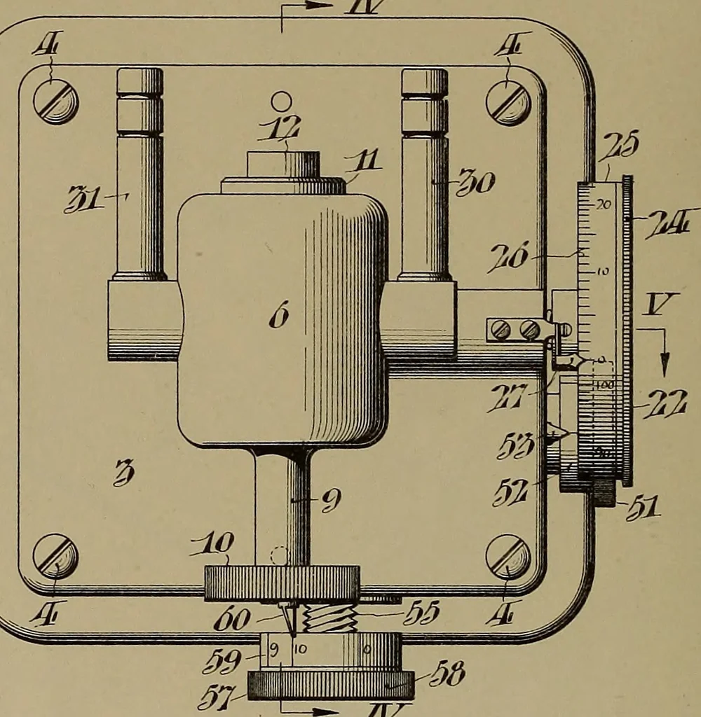 An illustration from [Graphophone patents], 1878, leaf 109