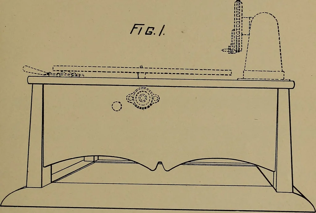 An illustration from [Graphophone patents], 1878, leaf 1142