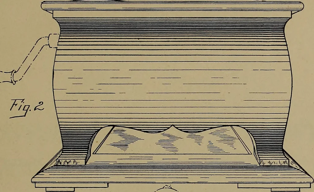 An illustration from [Graphophone patents], 1878, leaf 1146