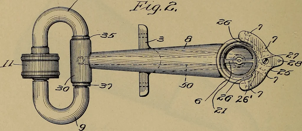 An illustration from [Graphophone patents], 1878, leaf 1161