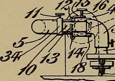 An illustration from [Graphophone patents], 1878, leaf 117