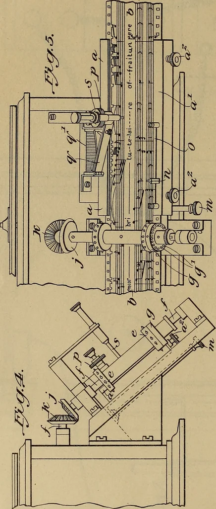 An illustration from [Graphophone patents], 1878, leaf 1209