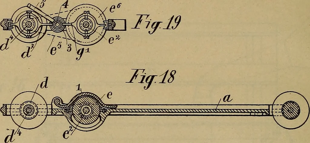 An illustration from [Graphophone patents], 1878, leaf 1215
