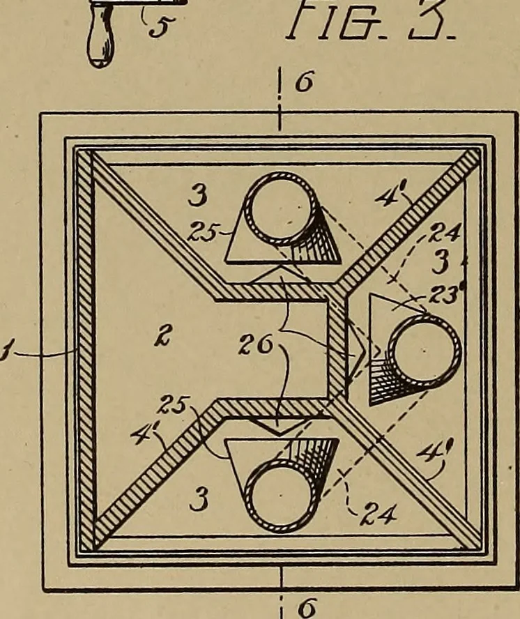 An illustration from [Graphophone patents], 1878, leaf 133