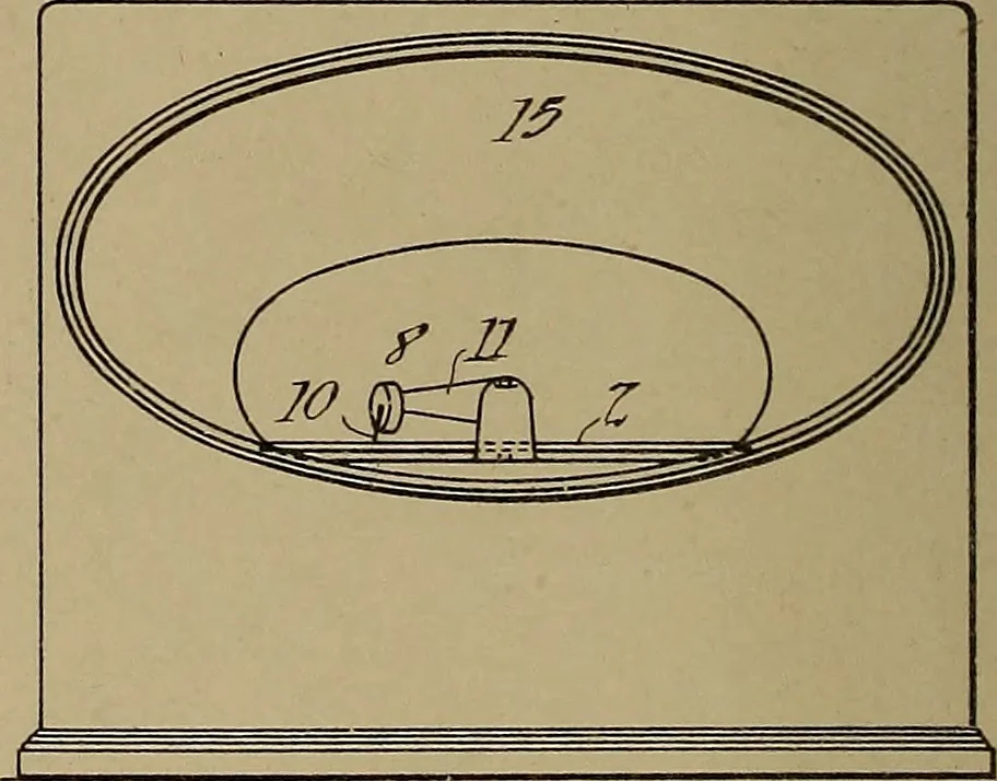 An illustration from [Graphophone patents], 1878, leaf 139