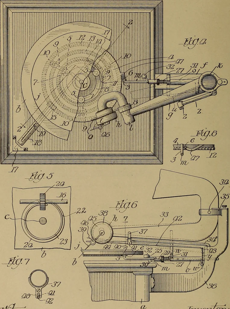 An illustration from [Graphophone patents], 1878, leaf 157