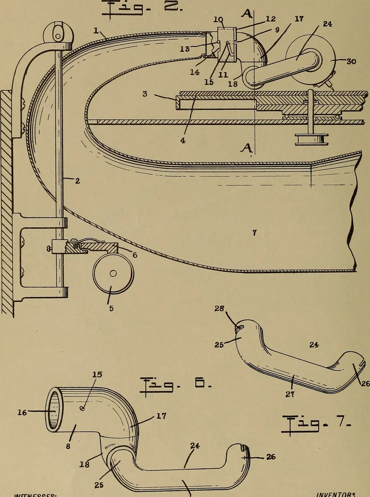 An illustration from [Graphophone patents], 1878, leaf 169