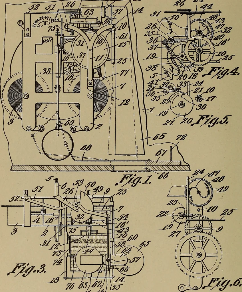 An illustration from [Graphophone patents], 1878, leaf 191