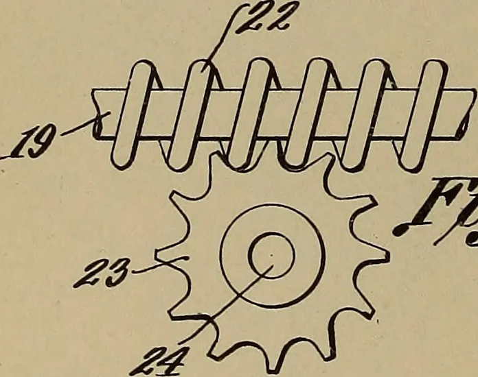 An illustration from [Graphophone patents], 1878, leaf 193