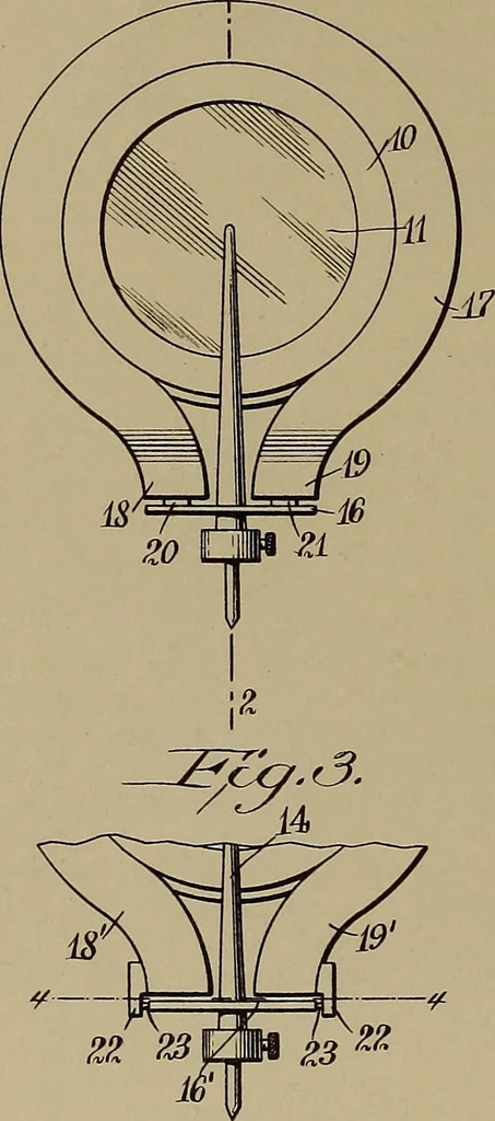 An illustration from [Graphophone patents], 1878, leaf 199