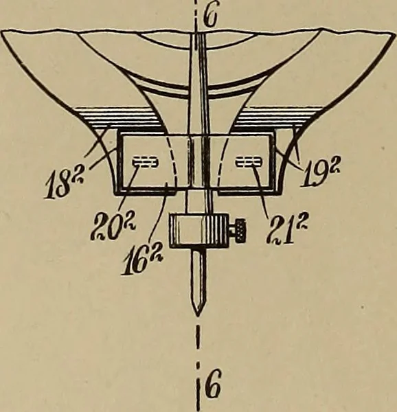 An illustration from [Graphophone patents], 1878, leaf 199