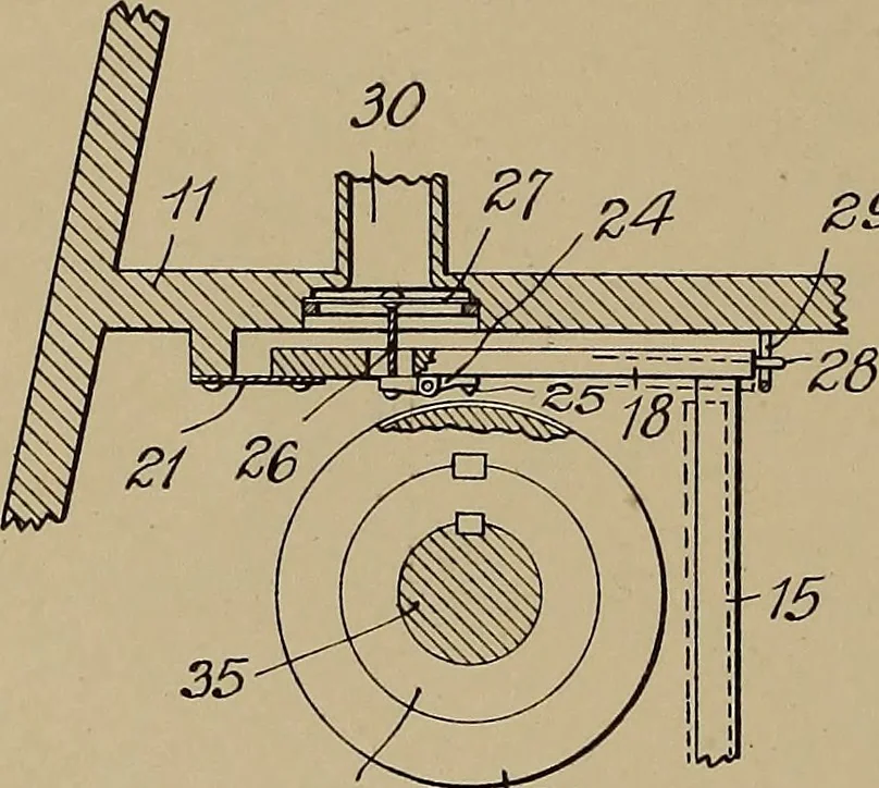 An illustration from [Graphophone patents], 1878, leaf 221