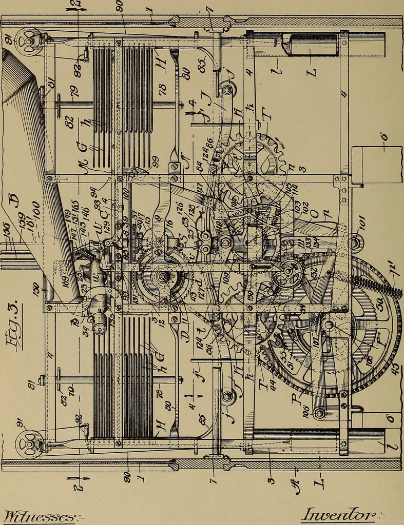 An illustration from [Graphophone patents], 1878, leaf 263