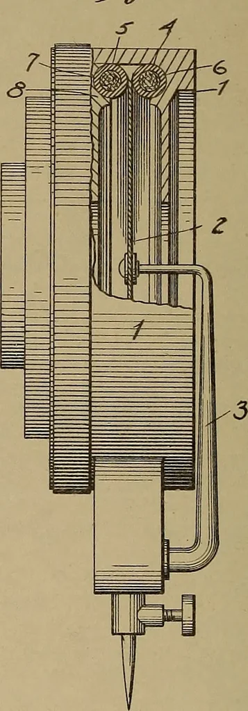 An illustration from [Graphophone patents], 1878, leaf 307