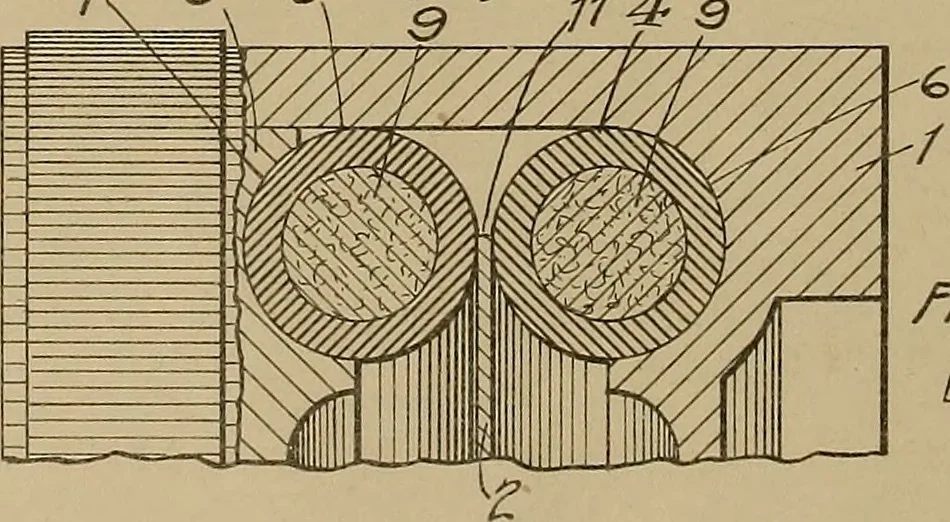 An illustration from [Graphophone patents], 1878, leaf 307