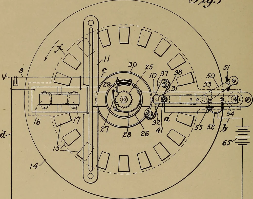 An illustration from [Graphophone patents], 1878, leaf 311