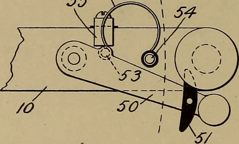 An illustration from [Graphophone patents], 1878, leaf 313