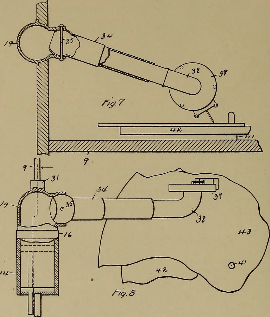 An illustration from [Graphophone patents], 1878, leaf 329