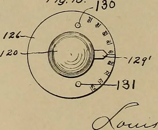 An illustration from [Graphophone patents], 1878, leaf 333