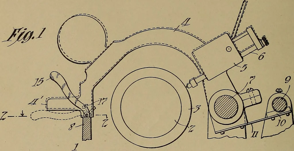 An illustration from [Graphophone patents], 1878, leaf 373