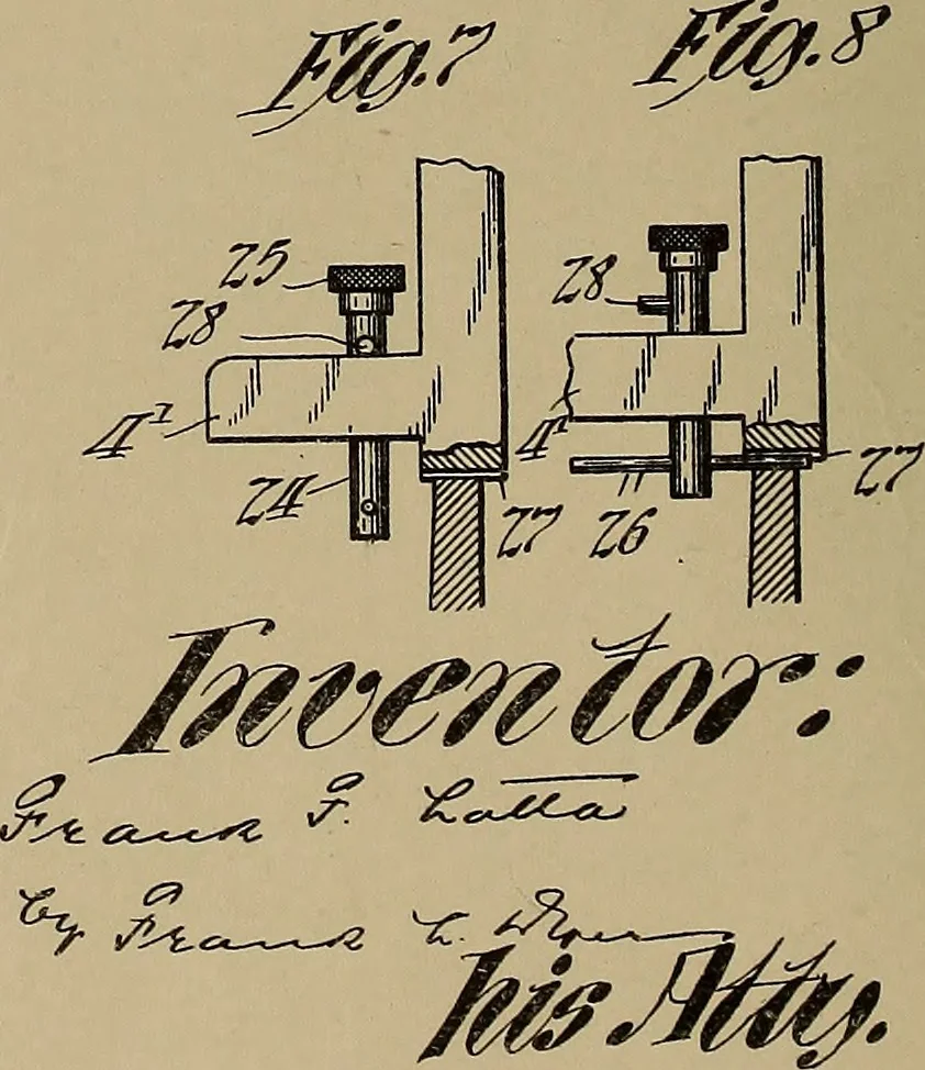 An illustration from [Graphophone patents], 1878, leaf 373