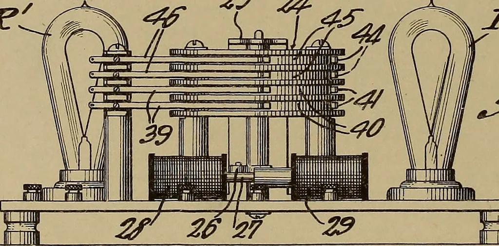 An illustration from [Graphophone patents], 1878, leaf 409