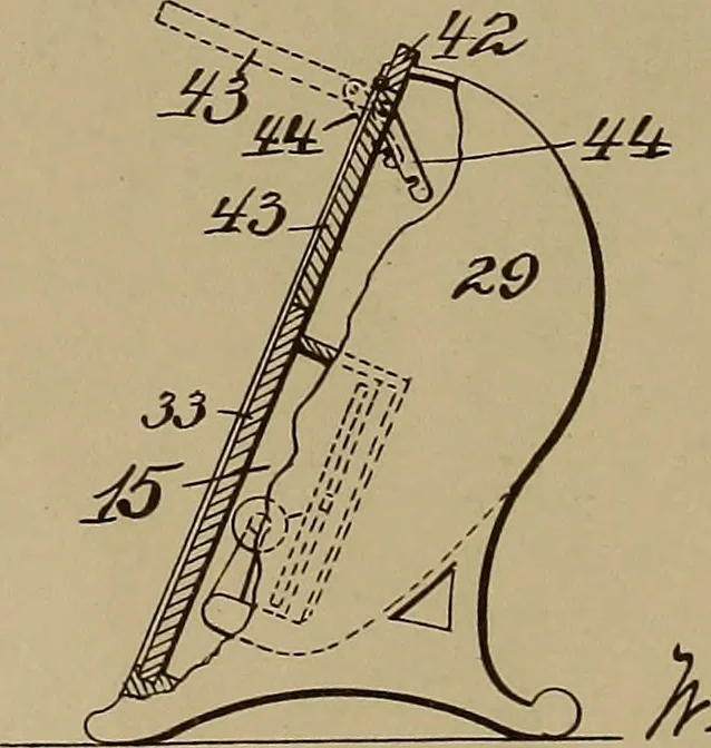 An illustration from [Graphophone patents], 1878, leaf 423