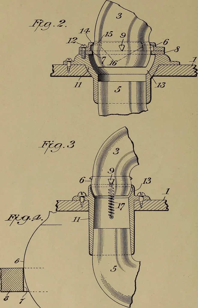 An illustration from [Graphophone patents], 1878, leaf 431