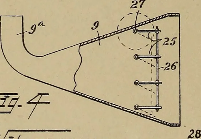 An illustration from [Graphophone patents], 1878, leaf 437
