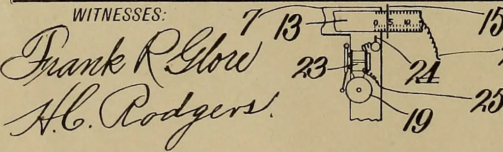 An illustration from [Graphophone patents], 1878, leaf 445