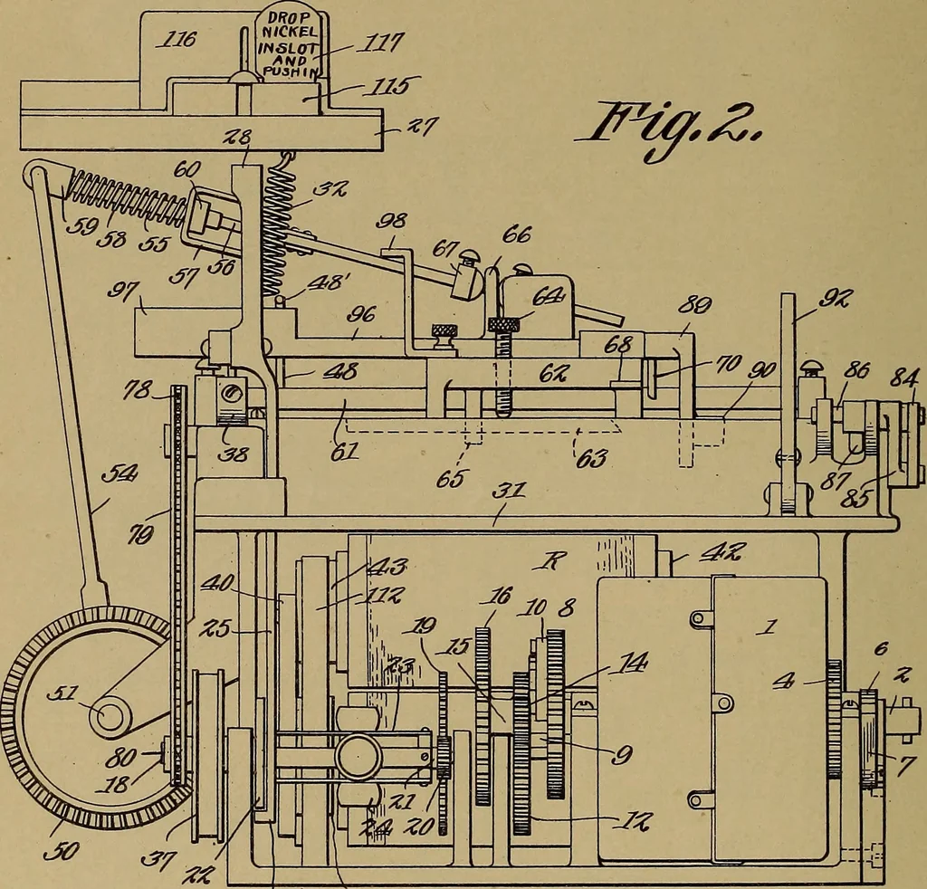 An illustration from [Graphophone patents], 1878, leaf 459