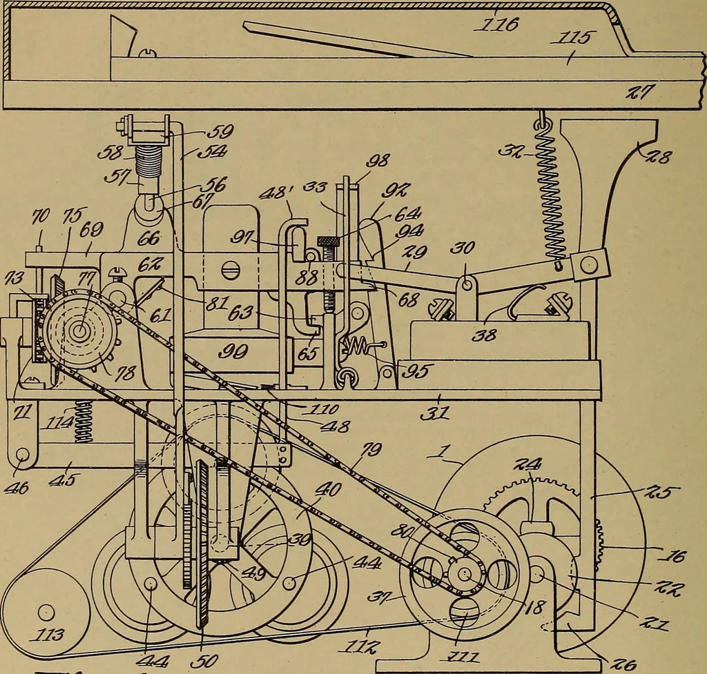 An illustration from [Graphophone patents], 1878, leaf 463