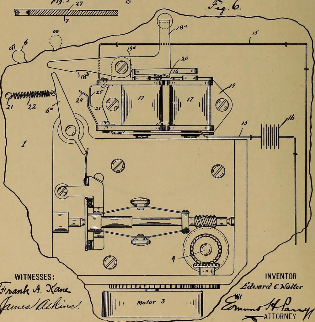 An illustration from [Graphophone patents], 1878, leaf 475