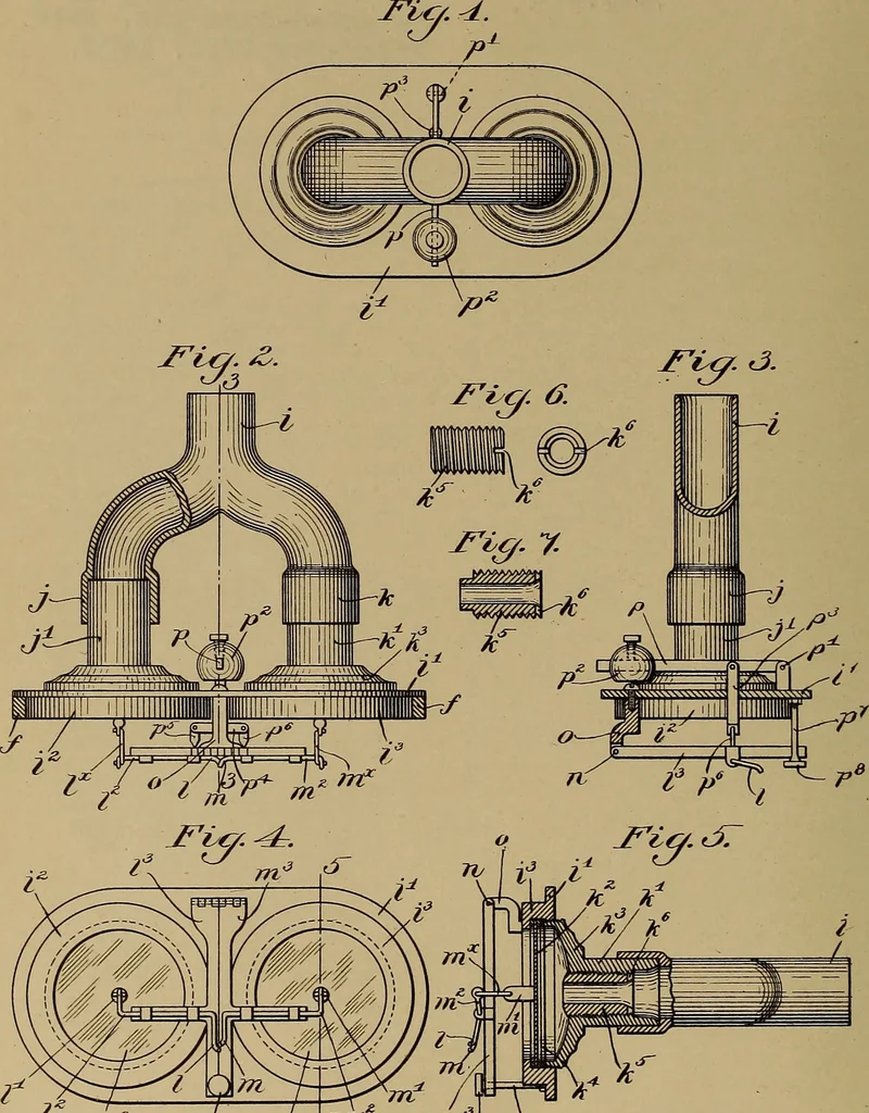 An illustration from [Graphophone patents], 1878, leaf 483