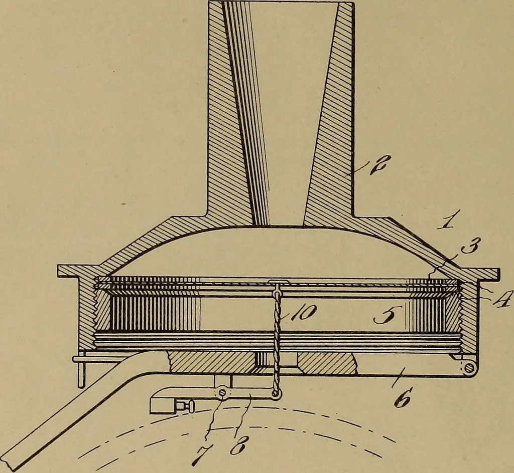 An illustration from [Graphophone patents], 1878, leaf 51
