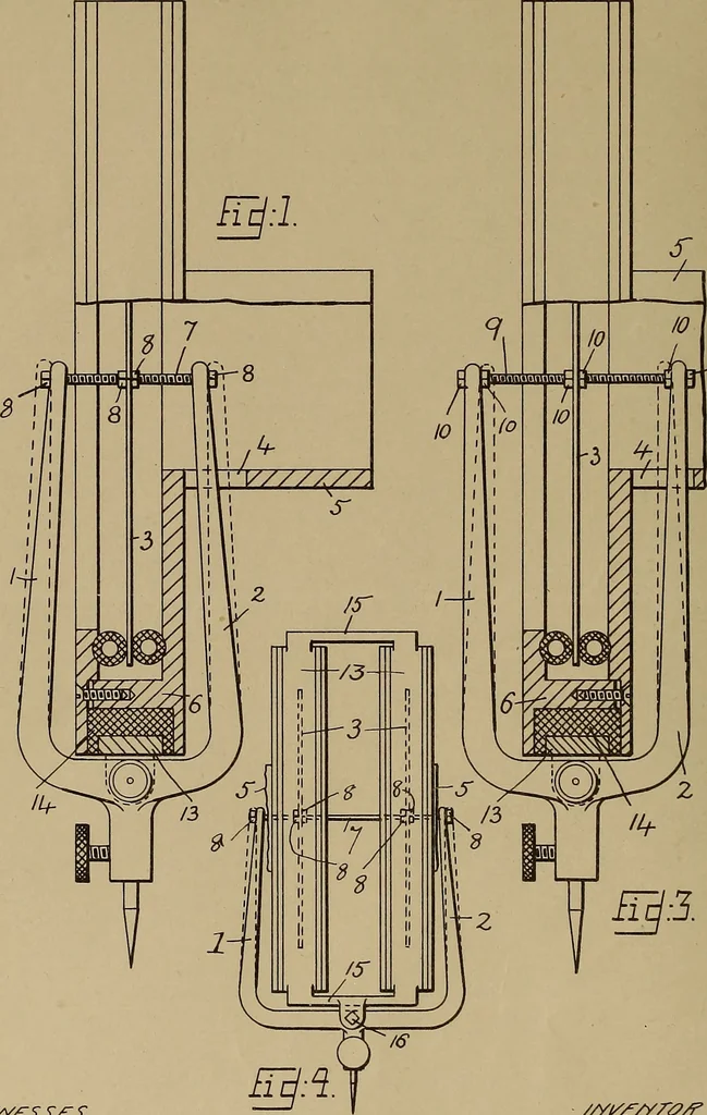 An illustration from [Graphophone patents], 1878, leaf 521