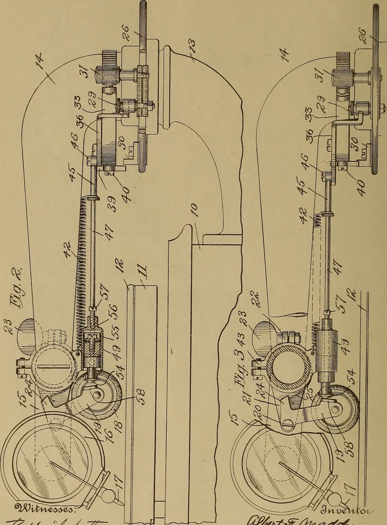 An illustration from [Graphophone patents], 1878, leaf 539