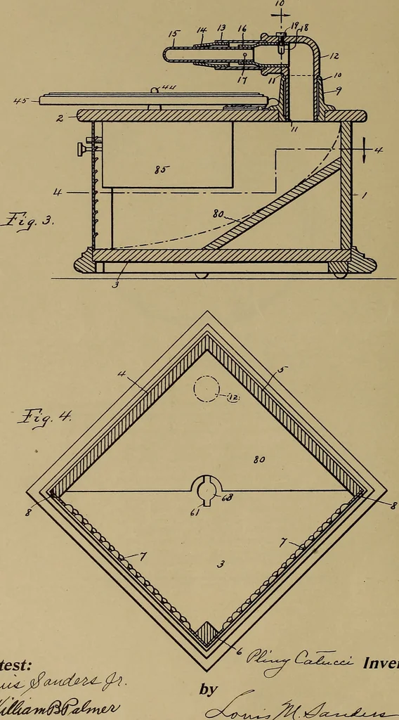 An illustration from [Graphophone patents], 1878, leaf 63