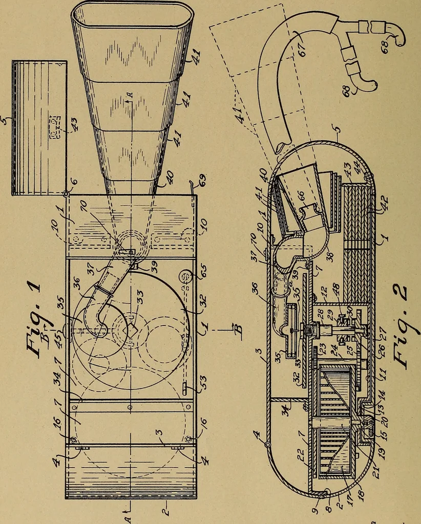 An illustration from [Graphophone patents], 1878, leaf 637