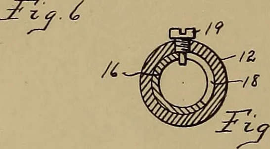 An illustration from [Graphophone patents], 1878, leaf 65