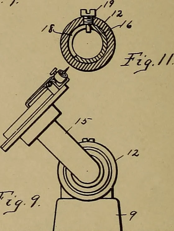 An illustration from [Graphophone patents], 1878, leaf 65