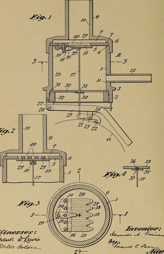 An illustration from [Graphophone patents], 1878, leaf 683