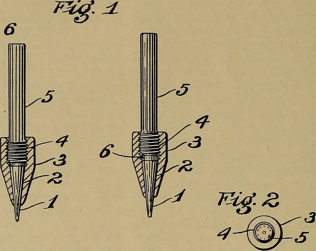 An illustration from [Graphophone patents], 1878, leaf 691