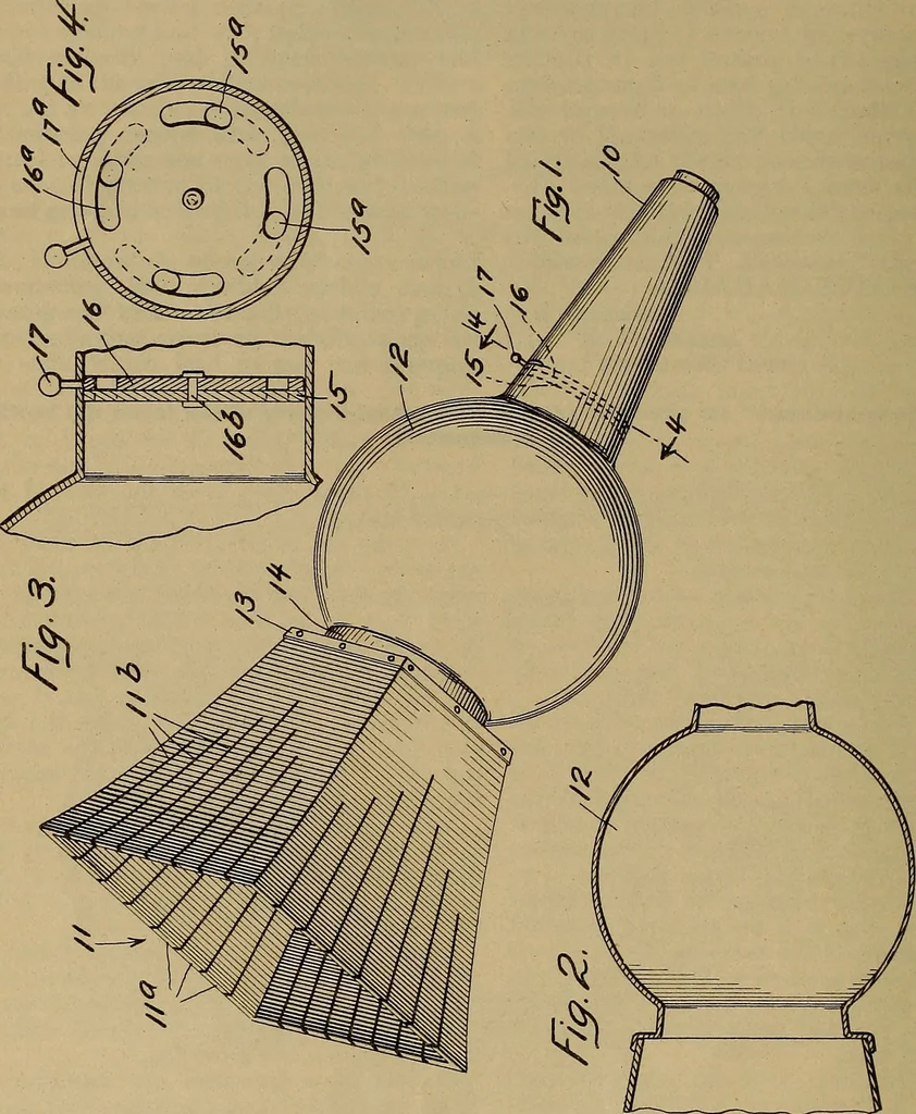 An illustration from [Graphophone patents], 1878, leaf 709