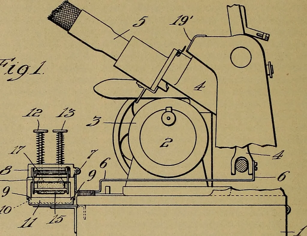 An illustration from [Graphophone patents], 1878, leaf 741